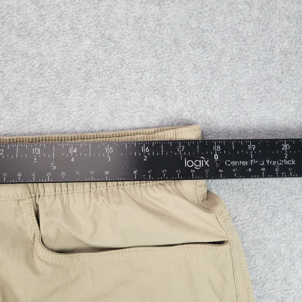 Carhartt Force Relaxed Fit Ripstop Work Shorts Womens L Tan BS5266-W 5in Inseam